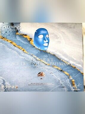Below Zero Glacier Ice Age Defying Face Pad Mask With Vitamin E Booster 1 Pc